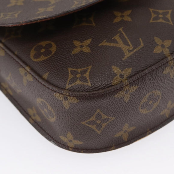 LOUIS VUITTON Monogram Saint Cloud MM Shoulder Bag M51243 LV Auth 169592