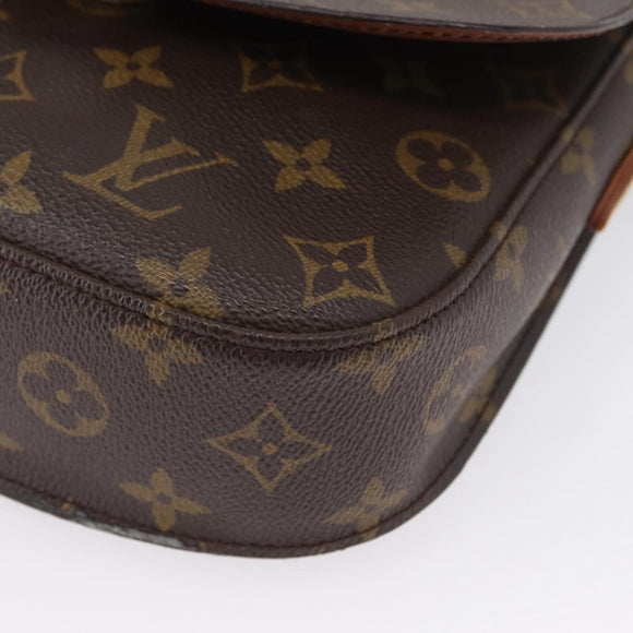 LOUIS VUITTON Monogram Saint Cloud MM Shoulder Bag M51243 LV Auth 169592