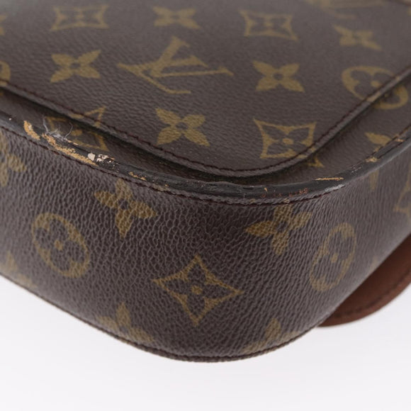 LOUIS VUITTON Monogram Saint Cloud MM Shoulder Bag M51243 LV Auth 169592
