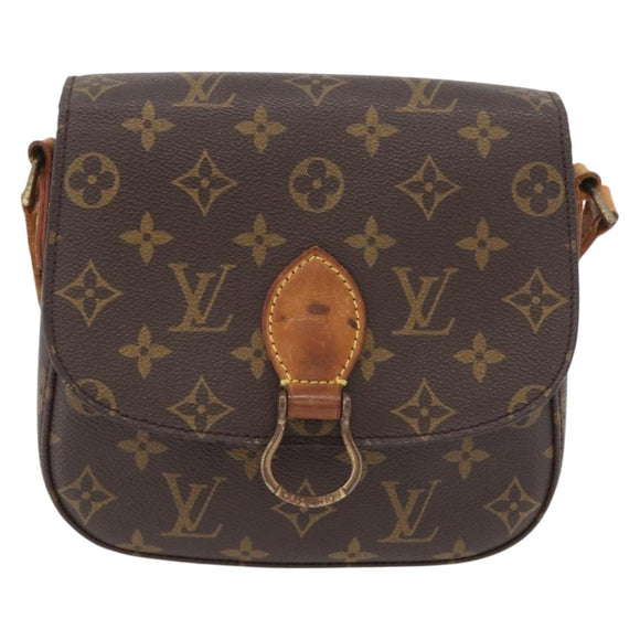 LOUIS VUITTON Monogram Saint Cloud MM Shoulder Bag M51243 LV Auth 169592