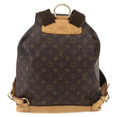 LOUIS VUITTON Monogram Montsouris GM Backpack M51135 LV Auth 169593-2
