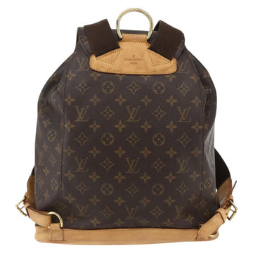 LOUIS VUITTON Monogram Montsouris GM Backpack M51135 LV Auth 169593 - 0