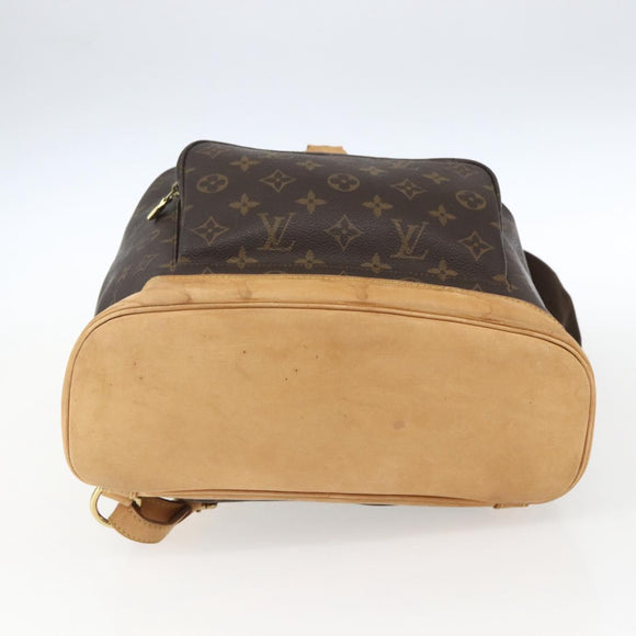 LOUIS VUITTON Monogram Montsouris GM Backpack M51135 LV Auth 169593