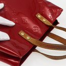 LOUIS VUITTON Monogram Vernis Reade PM Bag Pomme D'amour M91990 LV Auth 169598-6