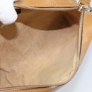 GUCCI Micro GG Supreme Web Sherry Line Shoulder Bag PVC Beige Gold Auth 169606-11
