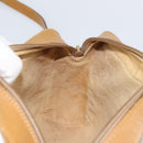 GUCCI Micro GG Supreme Web Sherry Line Shoulder Bag PVC Beige Gold Auth 169606-20
