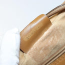 GUCCI Micro GG Supreme Web Sherry Line Shoulder Bag PVC Beige Gold Auth 169606-12
