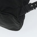 PRADA Rucksack Nylon Schwarz Silber Original 169609-18
