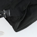 PRADA Rucksack Nylon Schwarz Silber Original 169609-19