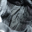 PRADA Rucksack Nylon Schwarz Silber Original 169609-11