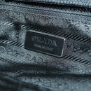 PRADA Rucksack Nylon Schwarz Silber Original 169609-24