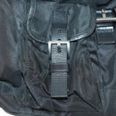 PRADA Rucksack Nylon Schwarz Silber Original 169609-27