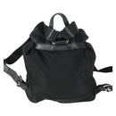 PRADA Rucksack Nylon Schwarz Silber Original 169609-2