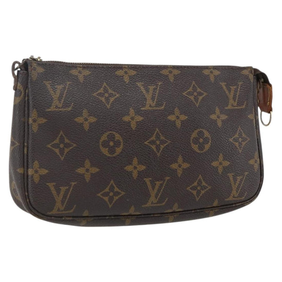 LOUIS VUITTON Monogram Pochette Accessoires Pouch M51980 LV Auth 169611