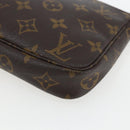 LOUIS VUITTON Monogram Pochette Accessoires Pouch M51980 LV Auth 169611-15