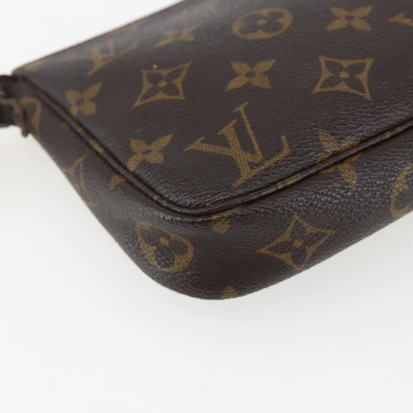 LOUIS VUITTON Monogram Pochette Accessoires Pouch M51980 LV Auth 169611