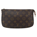 LOUIS VUITTON Monogram Pochette Accessoires Pouch M51980 LV Auth 169611-13