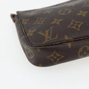 LOUIS VUITTON Monogram Pochette Accessoires Pouch M51980 LV Auth 169611-14