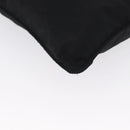 PRADA Shoulder Bag Nylon Black Silver Auth 169612-10
