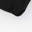 PRADA Shoulder Bag Nylon Black Silver Auth 169612-14