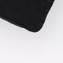 PRADA Shoulder Bag Nylon Black Silver Auth 169612-12