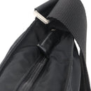 PRADA Shoulder Bag Nylon Black Silver Auth 169612-10
