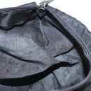 PRADA Shoulder Bag Nylon Black Silver Auth 169612-19