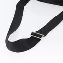 PRADA Shoulder Bag Nylon Black Silver Auth 169612-7