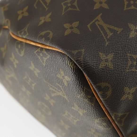 LOUIS VUITTON Monogram Keepall 55 Boston Bag M41424 LV Auth 169617