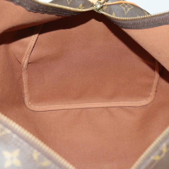 LOUIS VUITTON Monogram Keepall 55 Boston Bag M41424 LV Auth 169617