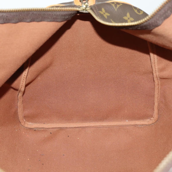 LOUIS VUITTON Monogram Keepall 55 Boston Bag M41424 LV Auth 169617