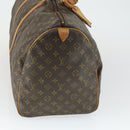 LOUIS VUITTON Monogram Keepall 55 Boston Bag M41424 LV Auth 169617-4