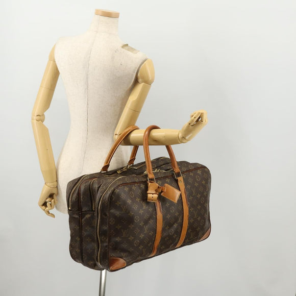 LOUIS VUITTON Monogram Sac Trois Posh 50 Boston Bag M41376 LV Auth 169618