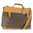 LOUIS VUITTON Damier Ebene Clipper Boston Bag 2way M99039 LV Auth 169619-1