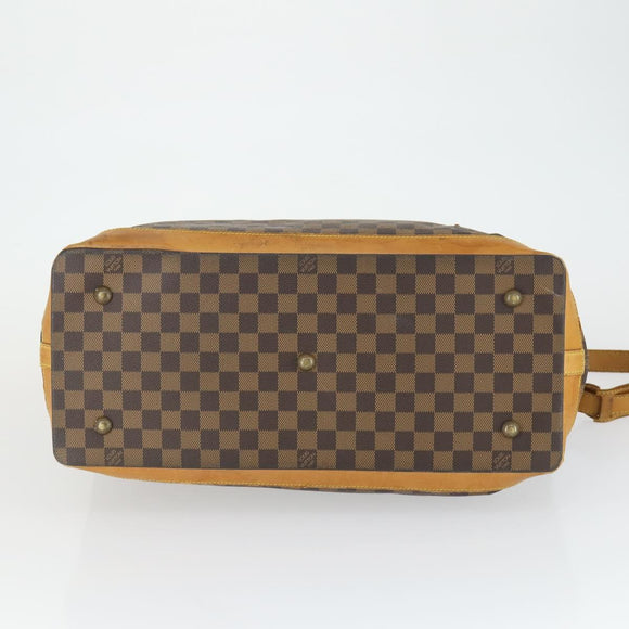 LOUIS VUITTON Damier Ebene Clipper Boston Tas 2way M99039 LV Auth 169619
