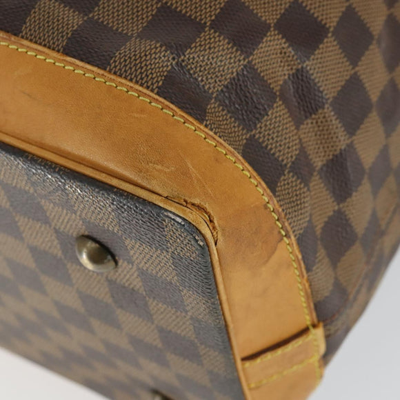LOUIS VUITTON Damier Ebene Clipper Boston Tas 2way M99039 LV Auth 169619