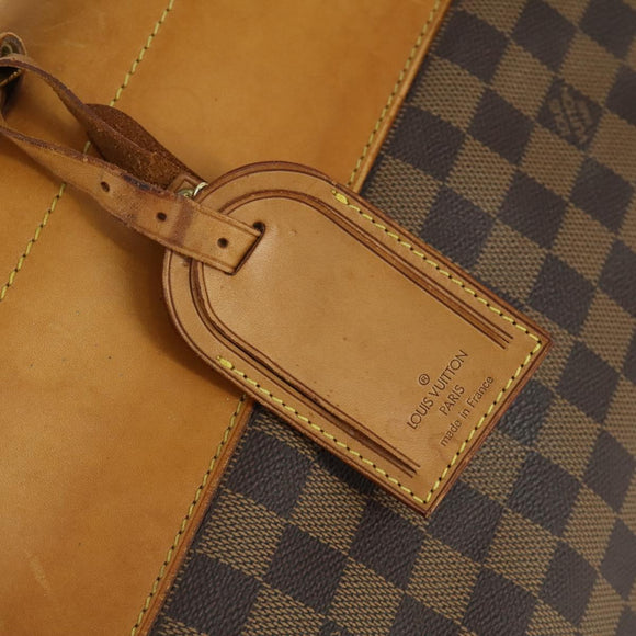 LOUIS VUITTON Damier Ebene Clipper Boston Tas 2way M99039 LV Auth 169619