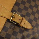 LOUIS VUITTON Damier Ebene Clipper Boston Bag 2way M99039 LV Auth 169619-23