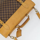 LOUIS VUITTON Damier Ebene Clipper Boston Bag 2way M99039 LV Auth 169619-6