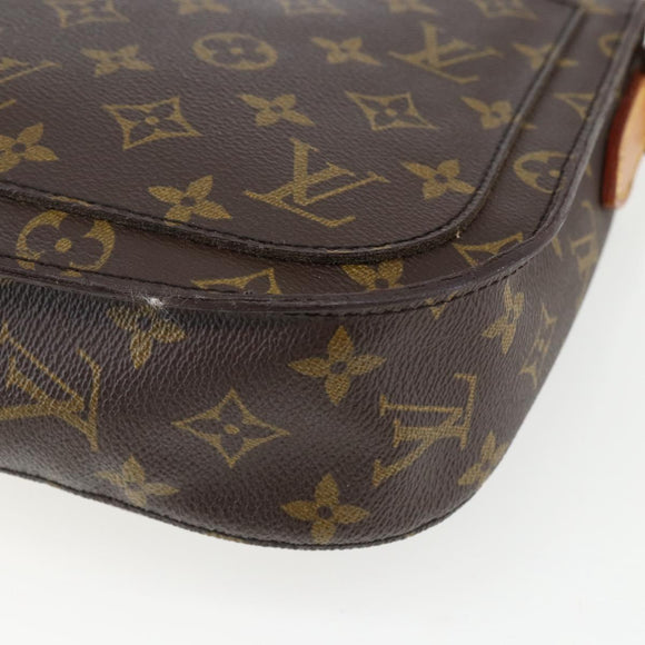 LOUIS VUITTON Monogram Saint Cloud GM Shoulder Bag M51242 LV Auth 169621