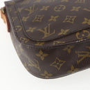 LOUIS VUITTON Monogram Saint Cloud GM Shoulder Bag M51242 LV Auth 169621-17