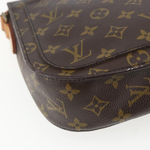 LOUIS VUITTON Monogram Saint Cloud GM Shoulder Bag M51242 LV Auth 169621