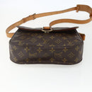 LOUIS VUITTON Monogram Saint Cloud GM Shoulder Bag M51242 LV Auth 169621-5