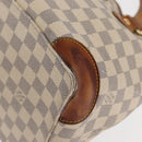 LOUIS VUITTON Damier Azur Hampstead MM Tote Bag N51206 LV Auth 169626-15