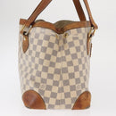 LOUIS VUITTON Damier Azur Hampstead MM Tote Bag N51206 LV Auth 169626-5