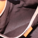 GUCCI Shoulder Bag Canvas Beige Silver 114875 Auth 169627-19