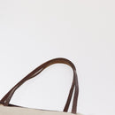 FENDI Zucca Canvas Tote Bag Ivory Auth 169632-14