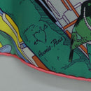HERMES Carre 70 Scarf ""Rendez Vous Galant"" Silk Multicolor Auth 169638M-13