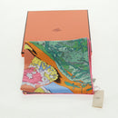 HERMES Carre 70 Scarf ""Rendez Vous Galant"" Silk Multicolor Auth 169638M-12