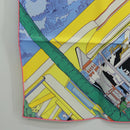 HERMES Carre 70 Scarf ""Rendez Vous Galant"" Silk Multicolor Auth 169638M-8